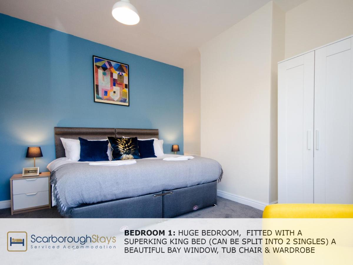 Scarborough Stays - Victorian Townhouse - 5 Bedrooms - Sleeps 9 ภายนอก รูปภาพ