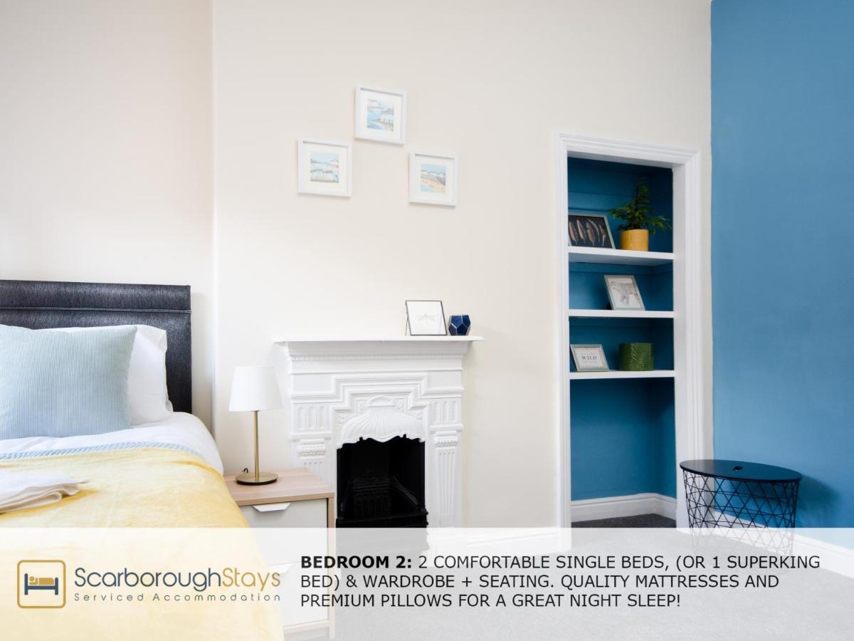 Scarborough Stays - Victorian Townhouse - 5 Bedrooms - Sleeps 9 ภายนอก รูปภาพ