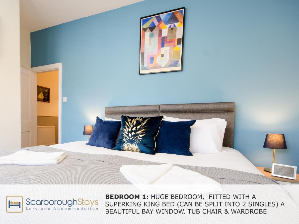Scarborough Stays - Victorian Townhouse - 5 Bedrooms - Sleeps 9 ภายนอก รูปภาพ