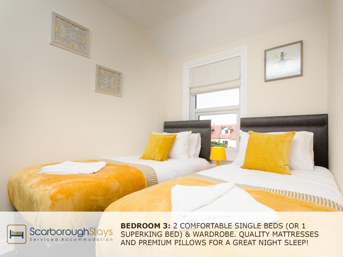 Scarborough Stays - Victorian Townhouse - 5 Bedrooms - Sleeps 9 ภายนอก รูปภาพ