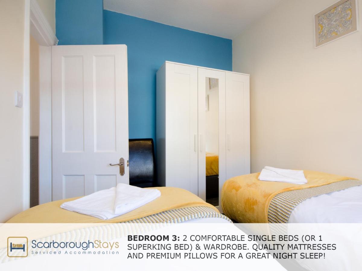 Scarborough Stays - Victorian Townhouse - 5 Bedrooms - Sleeps 9 ภายนอก รูปภาพ