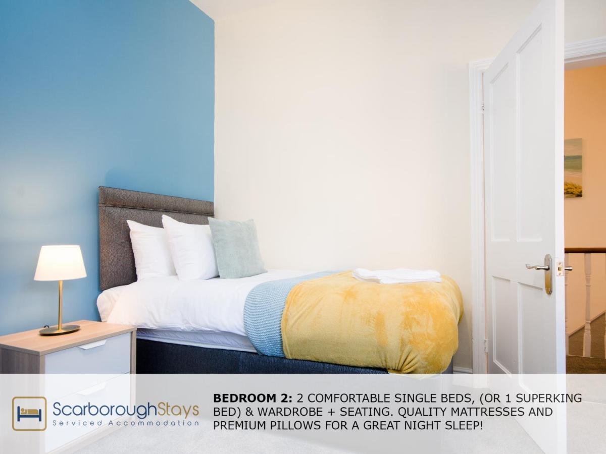 Scarborough Stays - Victorian Townhouse - 5 Bedrooms - Sleeps 9 ภายนอก รูปภาพ