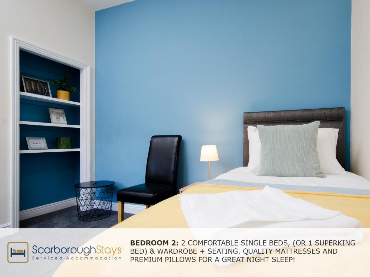 Scarborough Stays - Victorian Townhouse - 5 Bedrooms - Sleeps 9 ภายนอก รูปภาพ