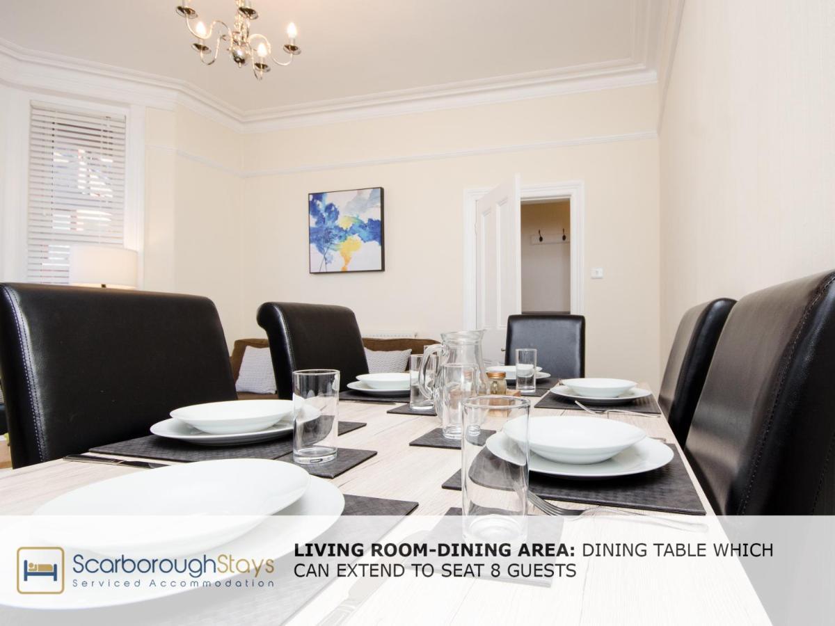Scarborough Stays - Victorian Townhouse - 5 Bedrooms - Sleeps 9 ภายนอก รูปภาพ