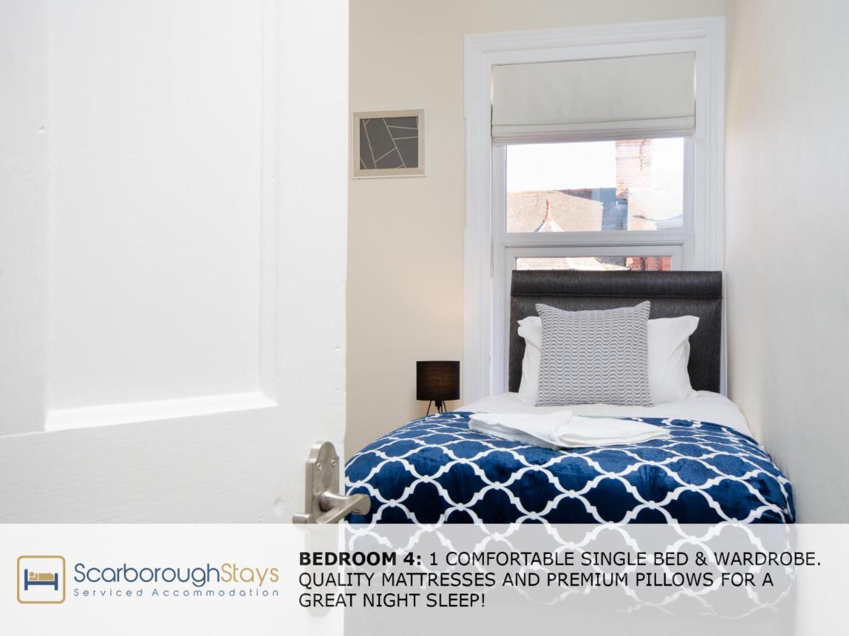 Scarborough Stays - Victorian Townhouse - 5 Bedrooms - Sleeps 9 ภายนอก รูปภาพ