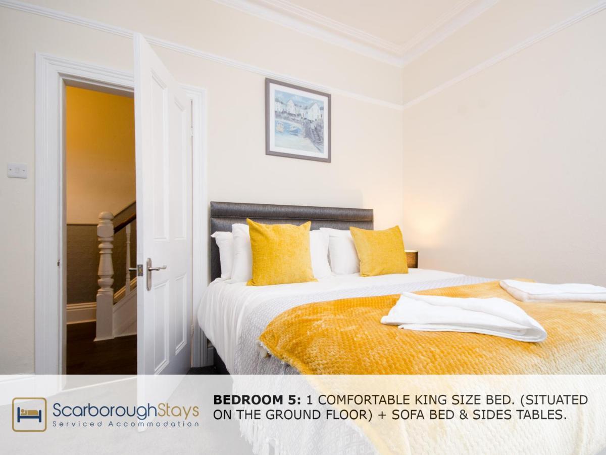 Scarborough Stays - Victorian Townhouse - 5 Bedrooms - Sleeps 9 ภายนอก รูปภาพ