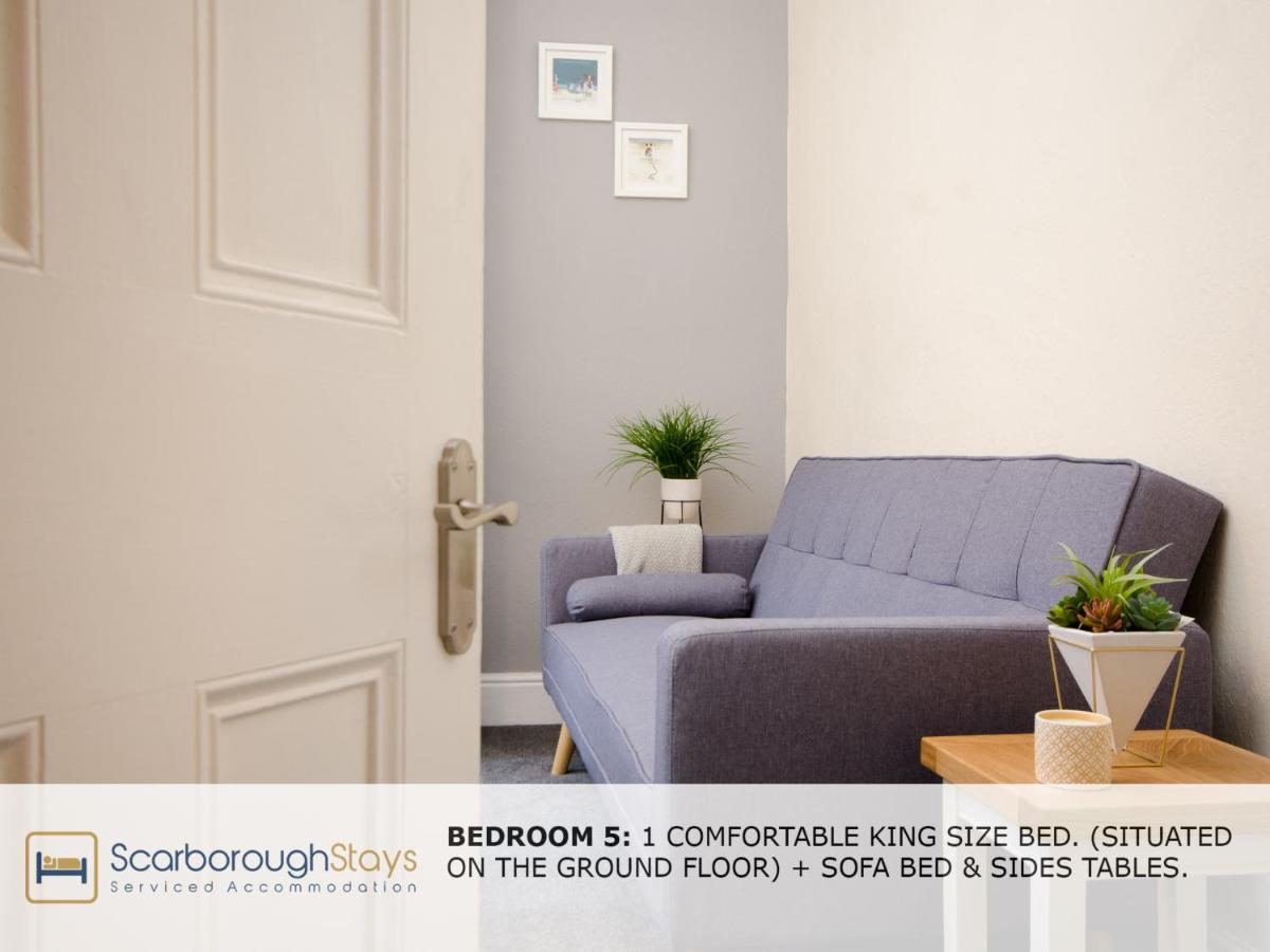 Scarborough Stays - Victorian Townhouse - 5 Bedrooms - Sleeps 9 ภายนอก รูปภาพ