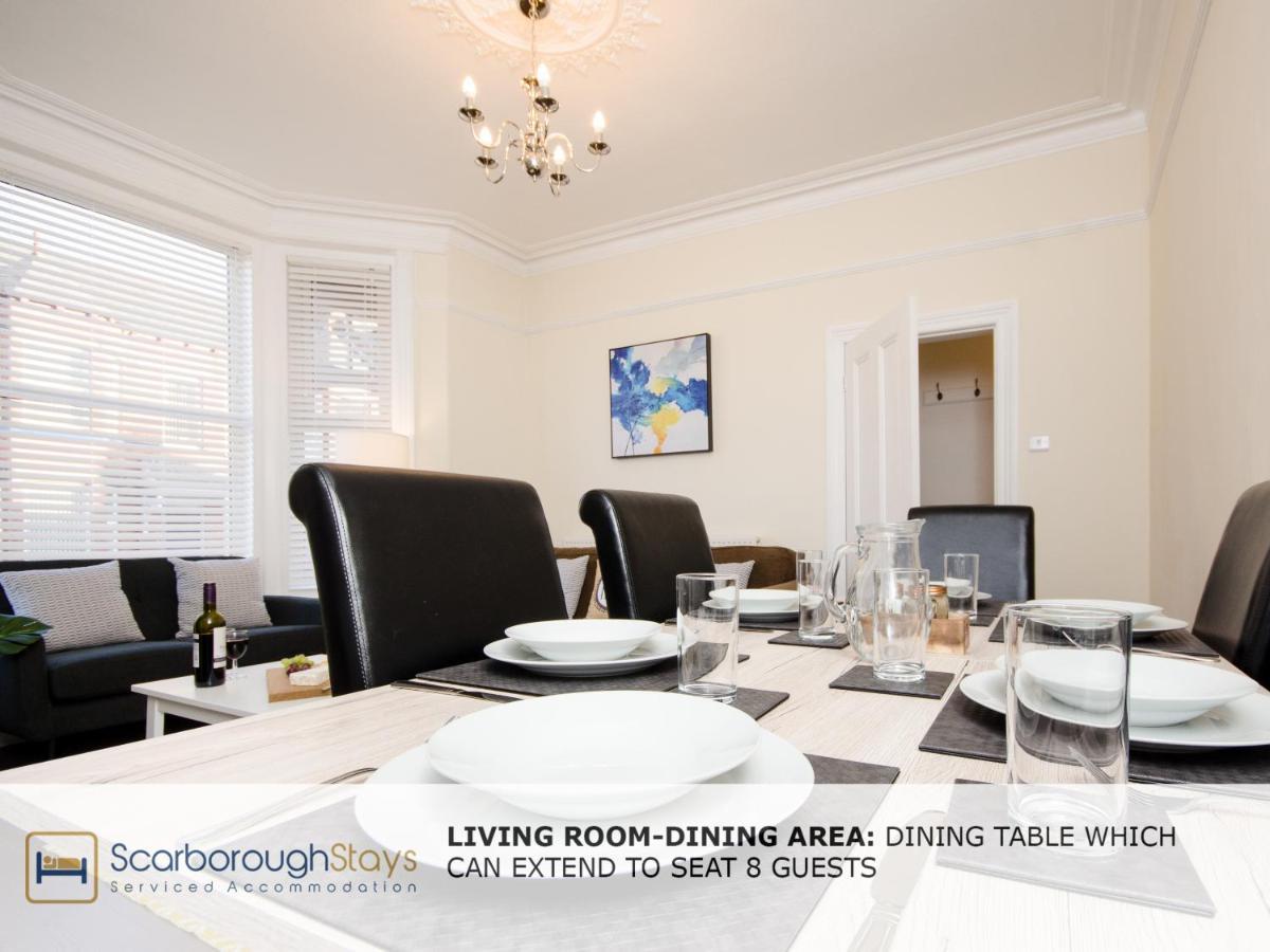 Scarborough Stays - Victorian Townhouse - 5 Bedrooms - Sleeps 9 ภายนอก รูปภาพ