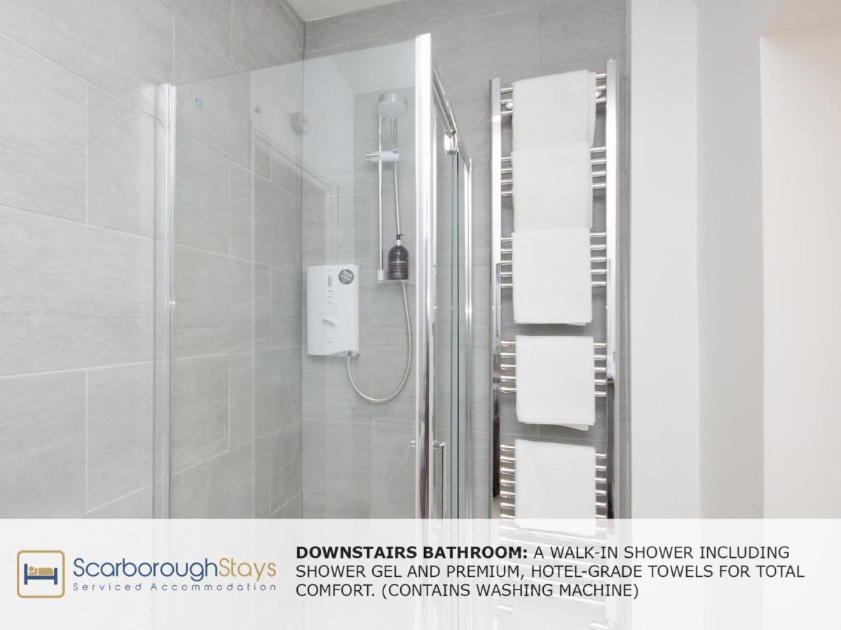 Scarborough Stays - Victorian Townhouse - 5 Bedrooms - Sleeps 9 ภายนอก รูปภาพ